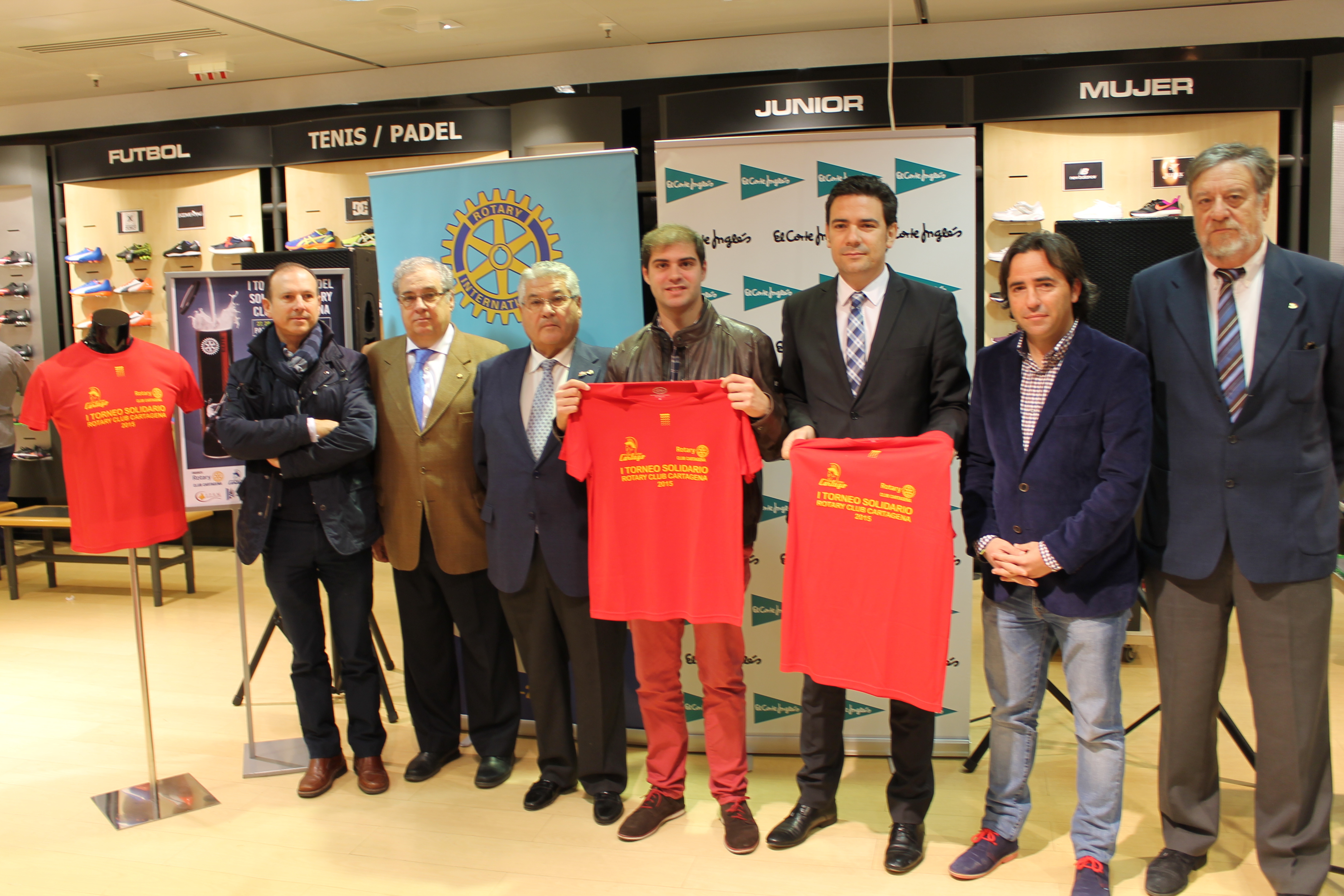 Presentacin del I Torneo Solidario Pdel Rotary Club