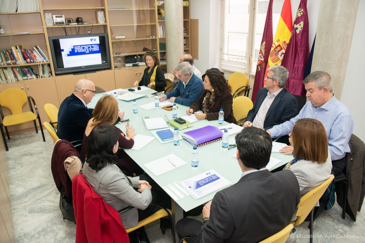 Reunin del Consejo Rector de la ADLE con el director del SEF