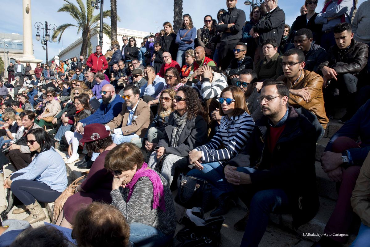 Homenaje a los refugiados 