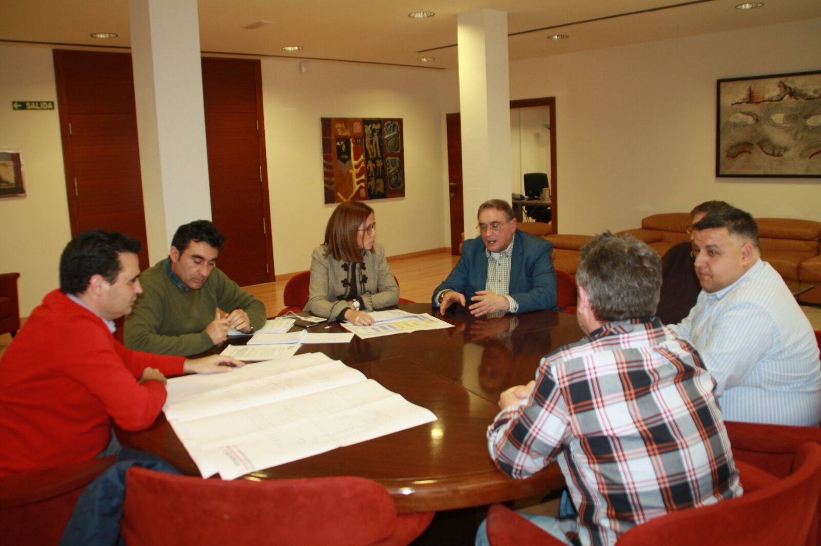 Reunión para impulsar el mercado Santa Florentina