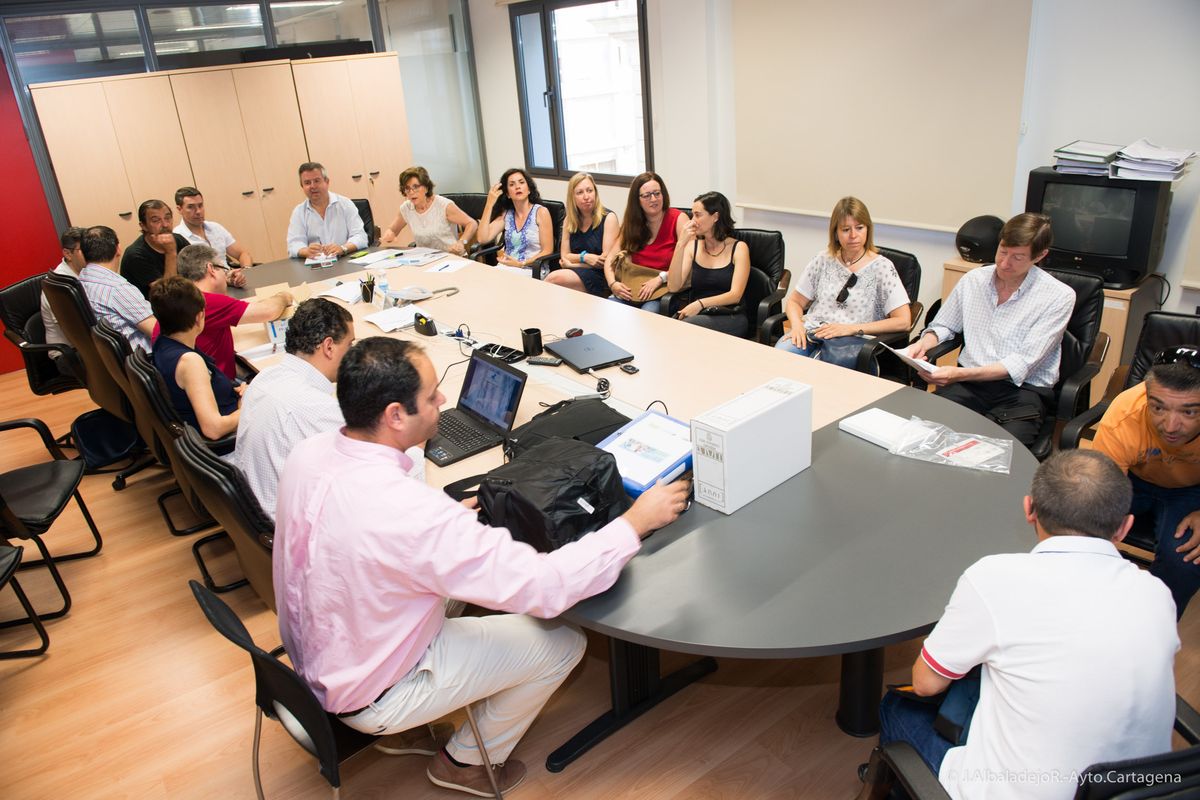 Reunión con veterinarios