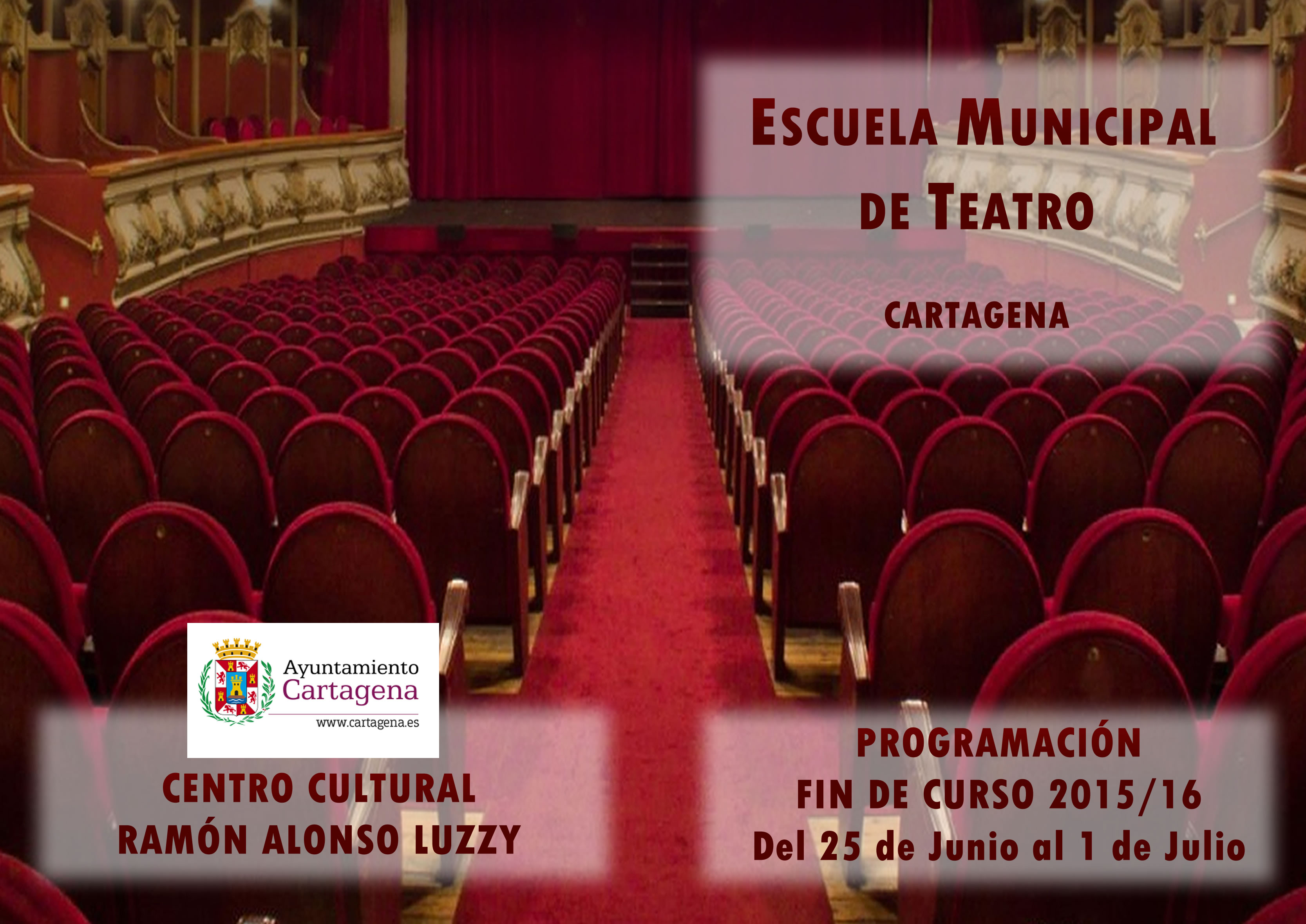Clausura del curso de Escuela Municipal de Teatro de Cartagena