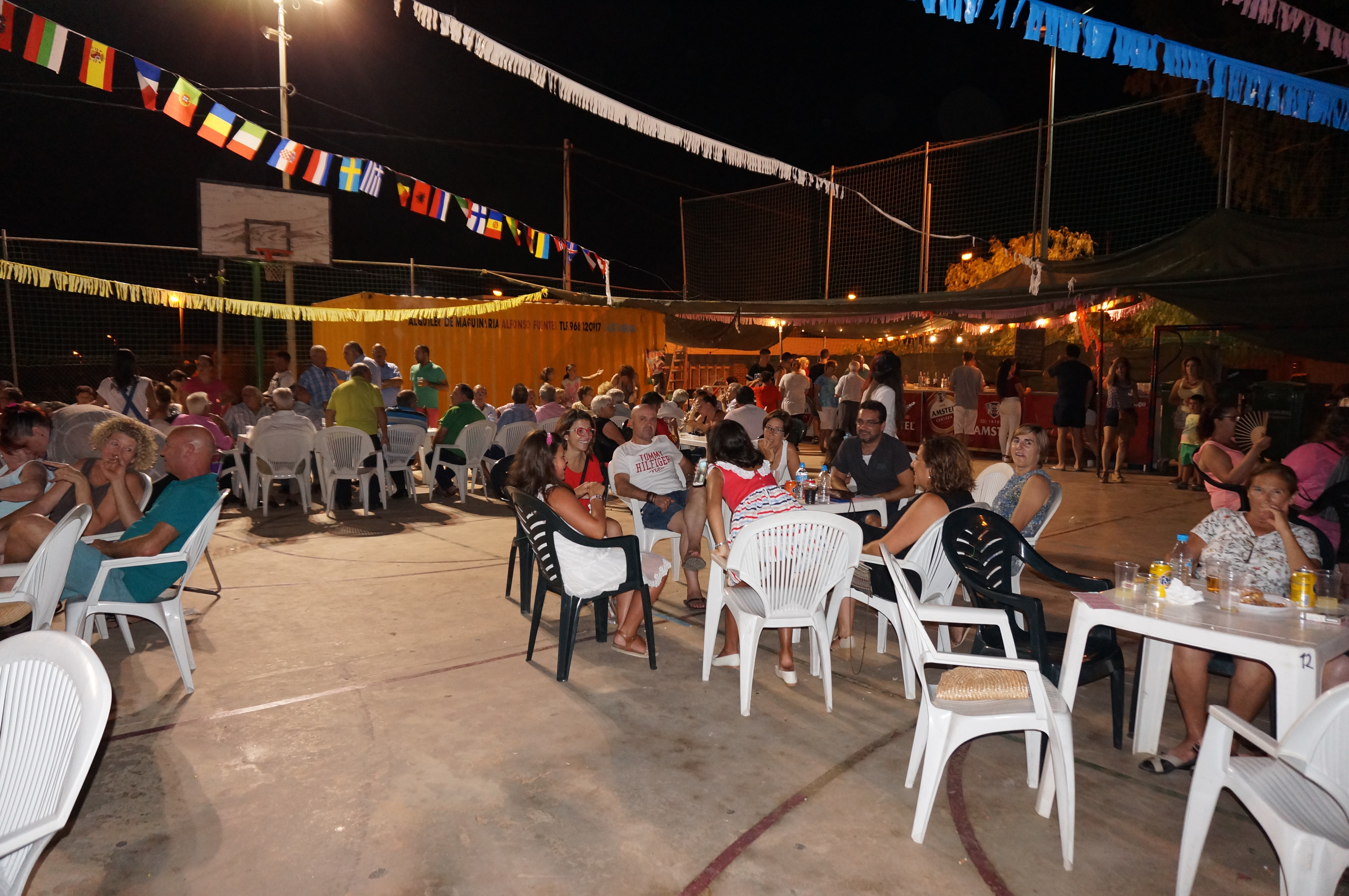 Imagen de archivo. Fin de fiestas 2016 del barrio de Vista Alegre