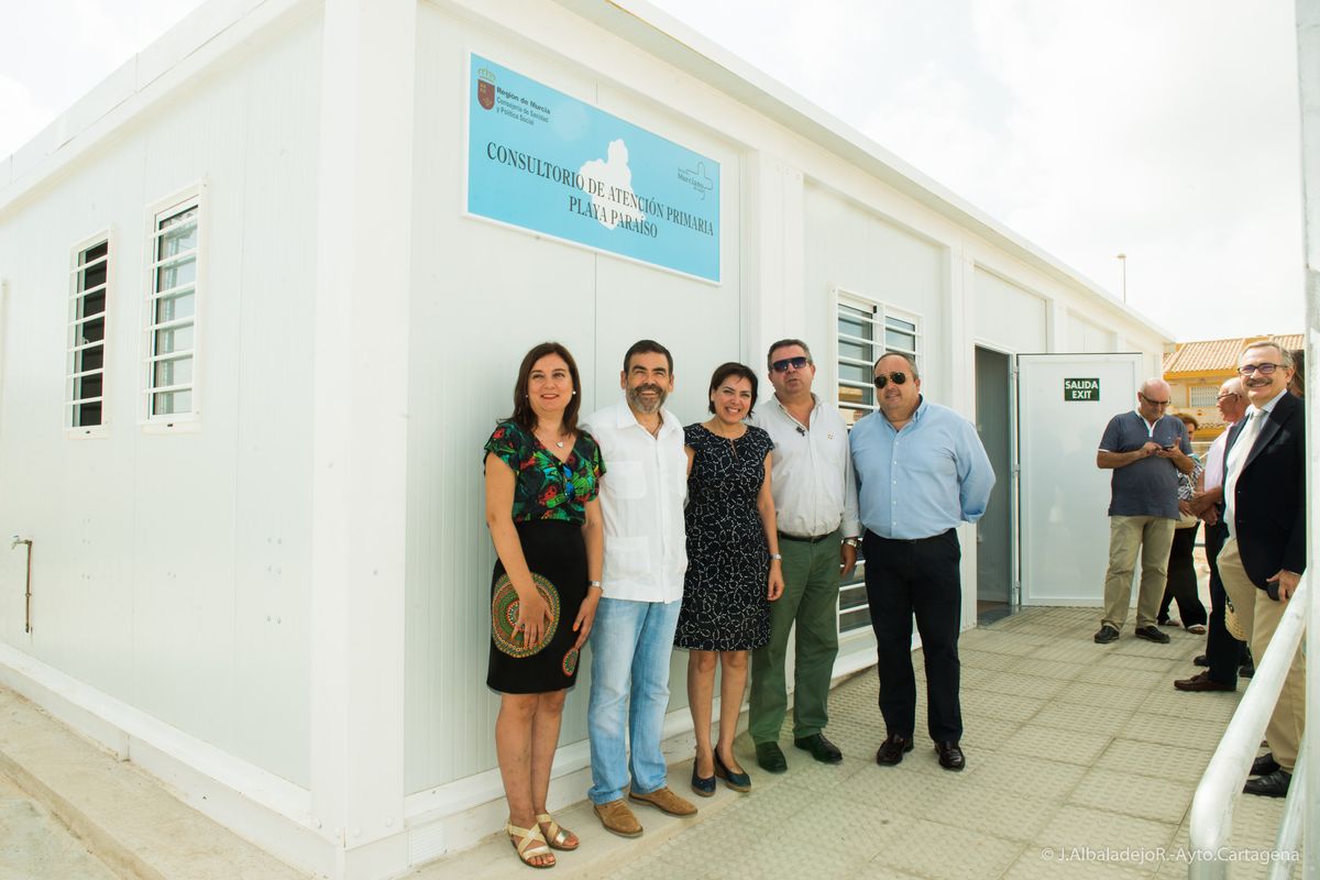 Apertura del consultorio mdico de Playa Paraso