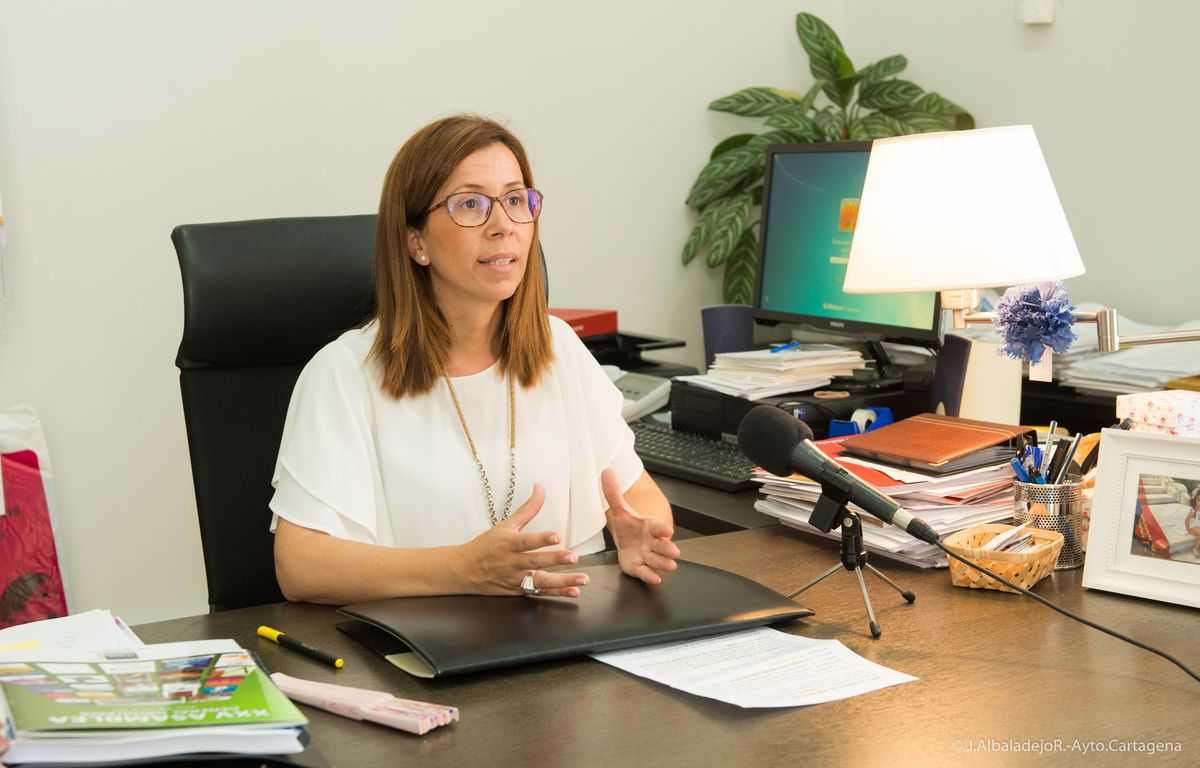 Declaraciones de la vicealcadesa de Cartagena, Ana Belén Castejón