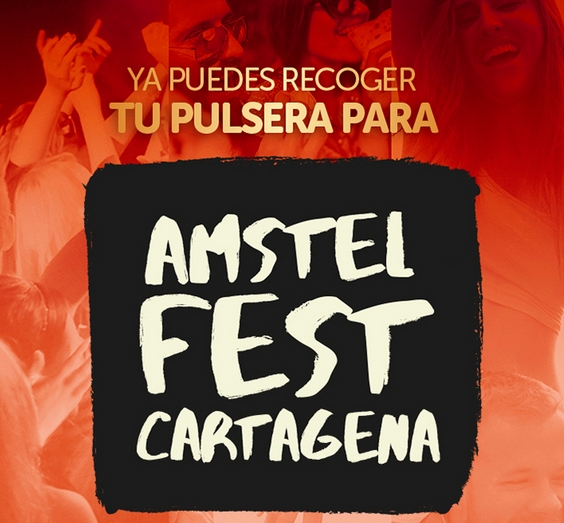 Cartel Amstel Fest Cartagena 2016