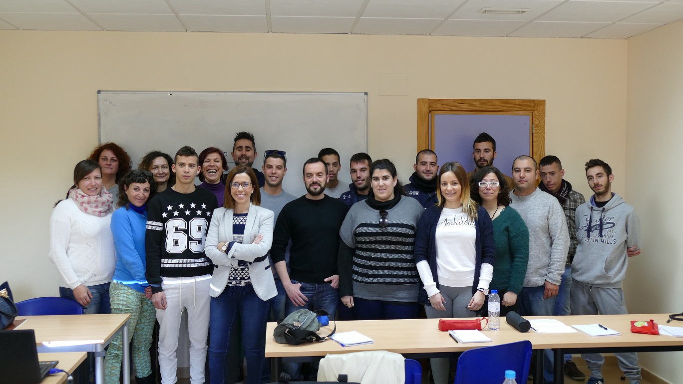 Imagen de archivo de la despedida de la vicealcaldesa a alumnos del programa ERASMUS+