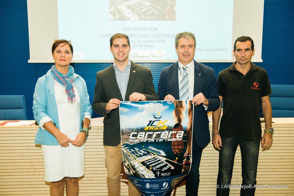 Presentaci�n de la I Carrera del Puerto de Cartagena