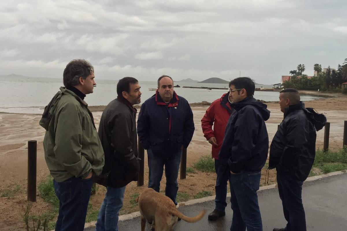 Actuaciones de la Polica Local y Bomberos durante el episodio de fuertes lluvias