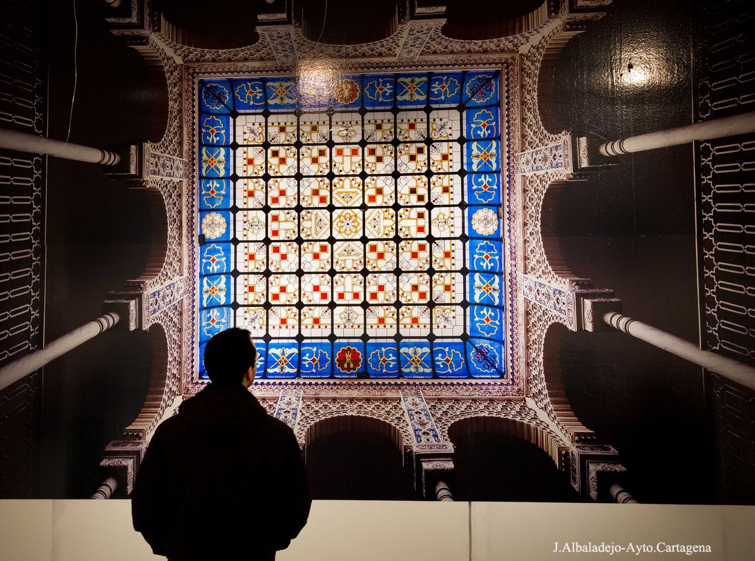 Inauguracin de la exposicin El Mosaico Nolla y la vivienda burguesa de Cartagena, Palacio Molina