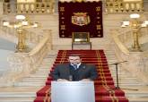 Acto de homenaje al alcalde Mariano Sanz Zabala en el Palacio Consistorial