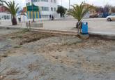 Infraestructuras trabaja en la adecuaci�n de las zonas da�adas tras el temporal