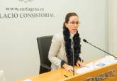 Ana Beln Castejn presenta el bance de Puerto de Culturas en 2016_