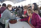 Pozo Estrecho degusta un ao ms las tradicionales 'pelotas galileas' de San Fulgencio