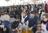 Pozo Estrecho degusta un ao ms las tradicionales 'pelotas galileas' de San Fulgencio