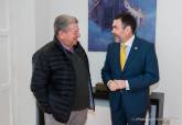 Visita del presidente de la Denominaci�n de Origen de Jumilla al alcadle de Cartagena