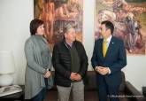 Visita del presidente de la Denominaci�n de Origen de Jumilla al alcadle de Cartagena