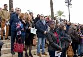 Homenaje a los fallecidos durante el 2016 en el xodo migratorio del Mediterrneo