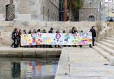 Homenaje a los fallecidos durante el 2016 en el xodo migratorio del Mediterrneo