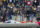 Homenaje a los fallecidos durante el 2016 en el xodo migratorio del Mediterrneo