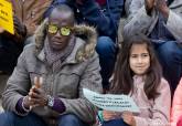 Homenaje a los fallecidos durante el 2016 en el xodo migratorio del Mediterrneo