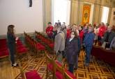 Visita de Carthagenericos de pura cepa al Palacio Consistorial