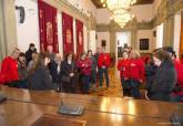 Visita de Carthagenericos de pura cepa al Palacio Consistorial