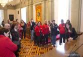 Visita de Carthagenericos de pura cepa al Palacio Consistorial
