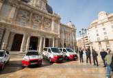 Presentacin de los nuevos coches de Polica Local de Cartagena
