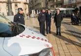 Presentacin de los nuevos coches de Polica Local de Cartagena