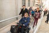 Inauguraci�n rampa Palacio Consistorial