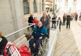 Inauguraci�n rampa Palacio Consistorial