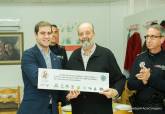 Entrega de la recaudaci�n del VII Cross San Leandro
