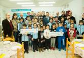 Entrega de la recaudaci�n del VII Cross San Leandro