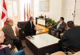 Visita de la Asociaci�n Can�nica Cristo de la Divina Misericordia al alcalde