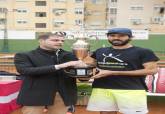 Sergio Guti�rrez, campe�n nde la LXVII Copa Challenge Ciudad de Cartagena de tenis
