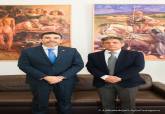 Visita del consul de Ecuador al alcalde de Cartagena