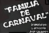 Cartel de la obra 'Familia de Carnaval'