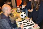 Visita del FC Cartagena al colegio Adoratrices con el programa ADE