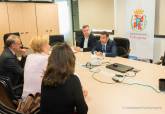 Reuni�n del alcalde con AYUME