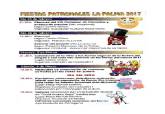 Primera pgina del programa de fiestas de La Palma