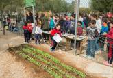 El colegio San Cristbal de El Boho inaugura su huerto urbano