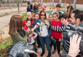 El colegio San Cristbal de El Boho inaugura su huerto urbano