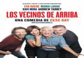 Cartel de Los vecinos de arriba sala programada de Cultura en el Nuevo Teatro Circo