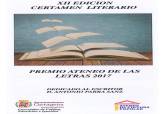 XII edici�n Certamen Literario Premio Ateneo de las Letras 2017