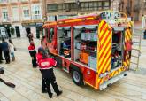 Los Bomberos de Cartagena presentan su nuevo cami�n