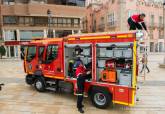 Los Bomberos de Cartagena presentan su nuevo camión