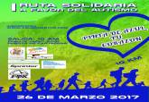 Cartel I Ruta Solidaria por el Autismo
