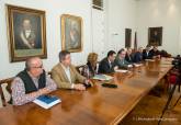 Firma del convenio con la UMU sobre el observatorio de exclusión social