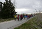 Peregrinacin a Caravaca del programa de senderismo de mayores